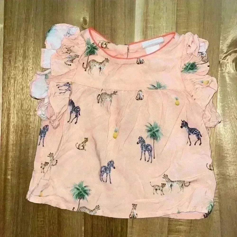 K Kijak x H&M Safari Top - Picture 1 of 3